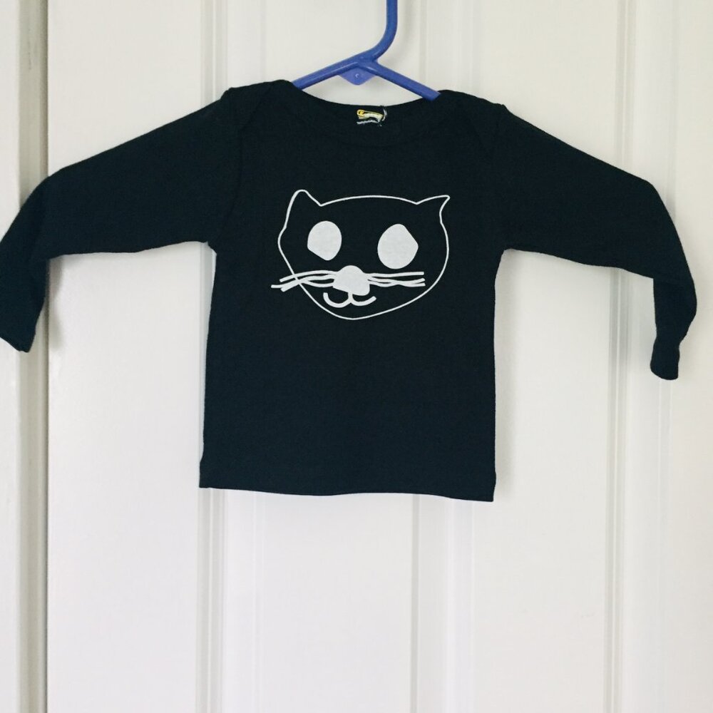 new baby Organic Long Sleeve Lapover Shirt 6-12, 12-18 mo